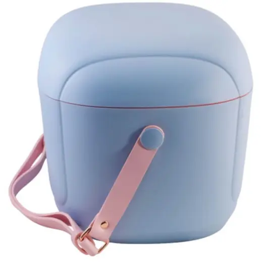 Meridian Hard Box Cooler Powder Blue-Peach Side